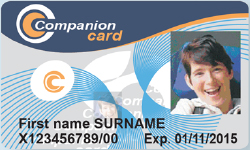 companion card