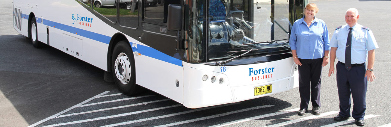 Forster Buslines bus