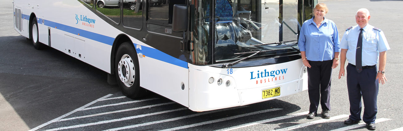 Lithgow Buslines bus